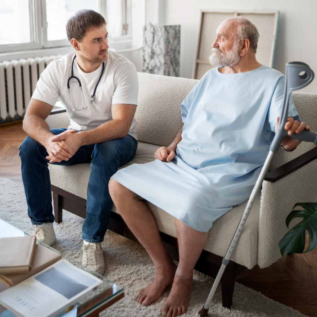 Cancer patient emotional struggle